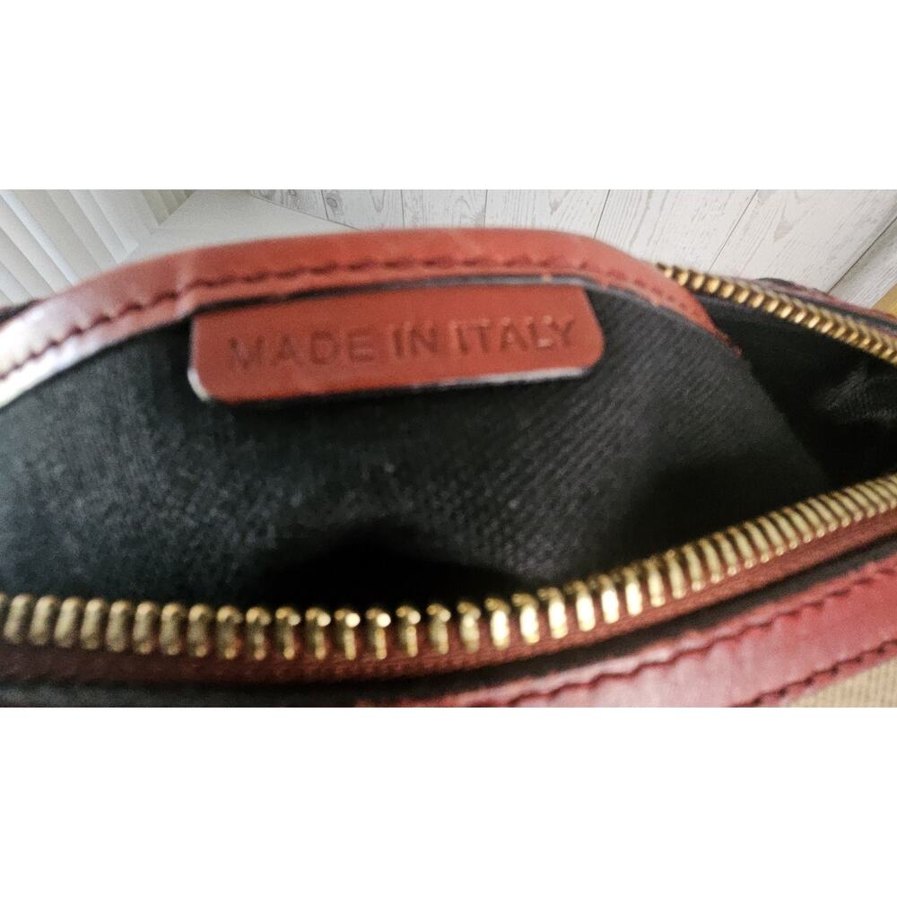 BURBERRY House Check Bridle 100 % Calfskin Medium Alchester Bowling Bag Italy - Picture 3 of 16